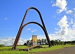 Entrada de Itápolis - Monumento na Av. Tarquínio Bellentani